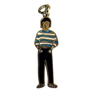 CHANEL 2010 Cruise Venice Bag Boy Cocomark Doll Charm from Keychain 3” 🦄
